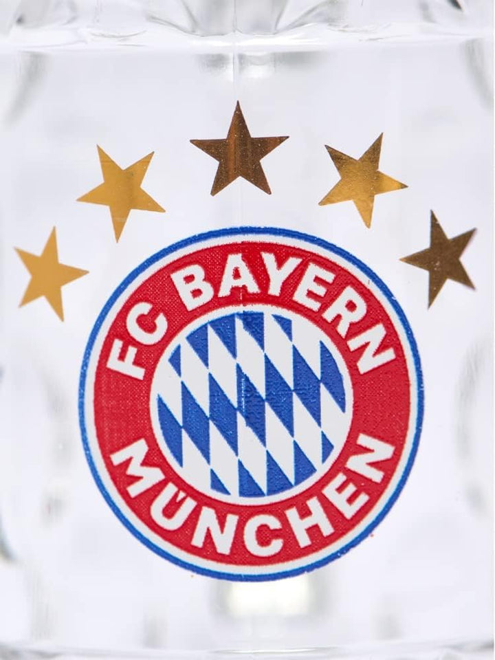FC Bayern München Schnapsseidel mit Kordel 2er-Set Schnapsglas Logo FCB Glas