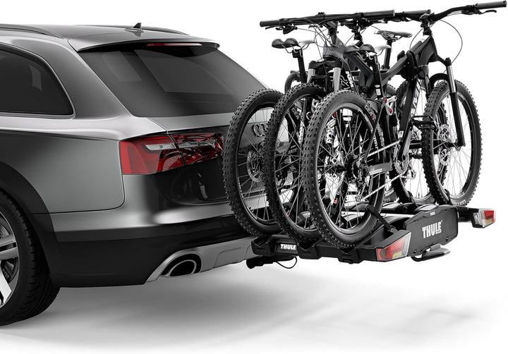 Thule EasyFold XT Fahrradträger für Anhängerkupplung 3 Fahrräder schwarz 3 Bike Schwarz, 3 Bike Schw