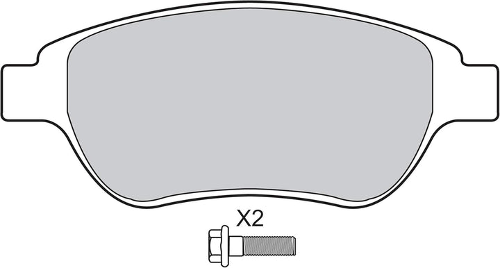 VALEO 598465 PKW Bremsbelagsatz