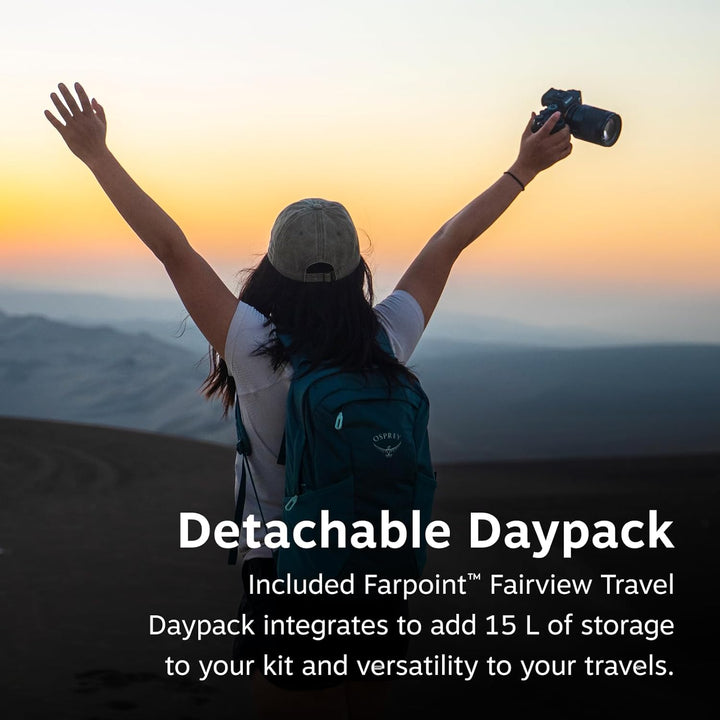 Osprey Damen Fairview 55 Backpack O/S Deep Peyto, O/S Deep Peyto
