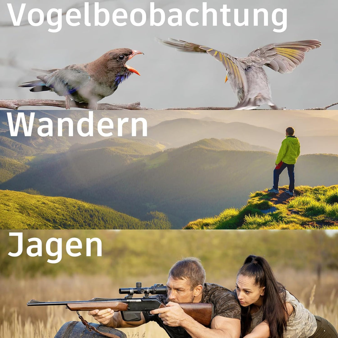 Usogood 12x50 Monokular Teleskop Erwachsene,HD Monokular Fernrohr mit BAK4 Prisma und FMC Beschichtu