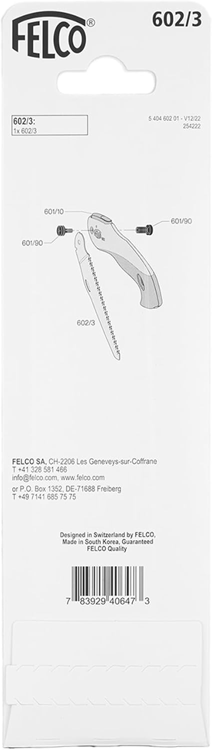 FELCO 602/3 Ersatzklinge für Modell 602