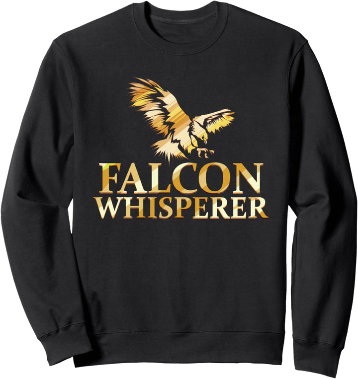 Falke Falken Flüsterer Falknerei Falkner Geschenk Sweatshirt