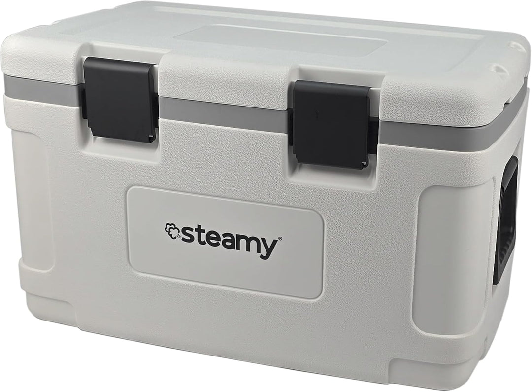 Steamy Marine 35 Kühlbox, 35 Liter, Weiss