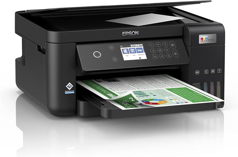 Epson EcoTank L6260 Tintenstrahldrucker Scanner Kopierer, 375‎ x 347 x 187 mm