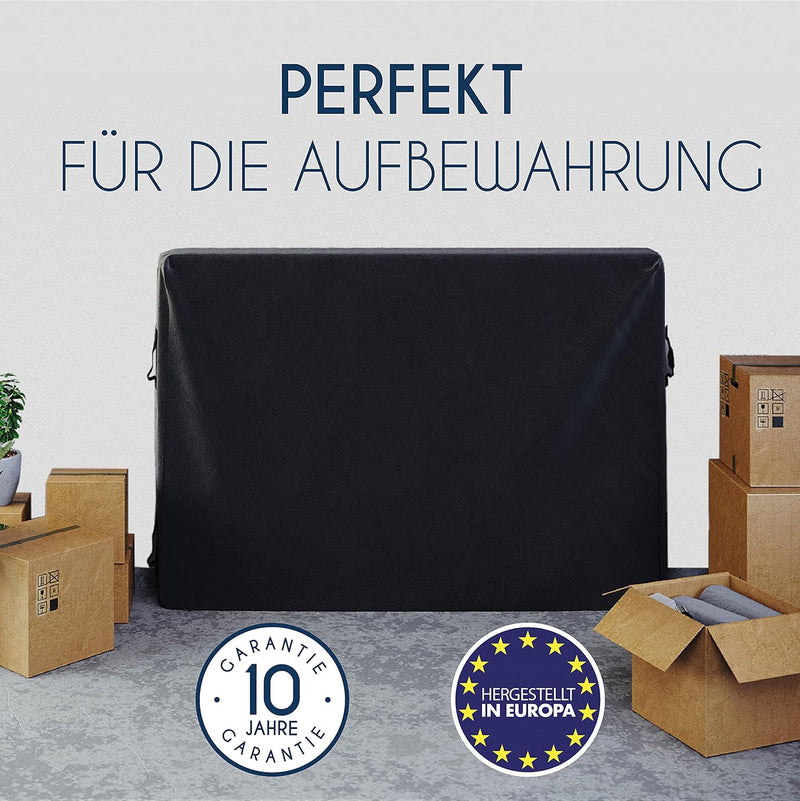 Dreamzie Matratzenhülle zur Lagerung und für Umzüge - Für Matratze 150x200 x 30 cm - 4 Griffe und Re