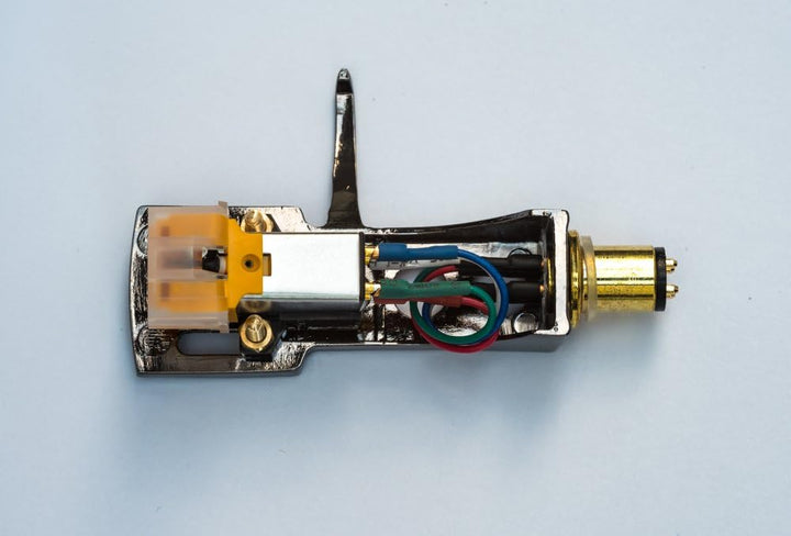 Spiegel Titan beschichtet Schale, Halter mit AT Tonabnehmer, Nadel für Kenwood, Trio, KD2055, KD3055