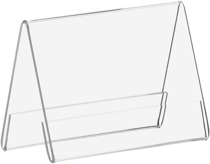 10 Stück DIN A7 A-Aufsteller/Tischaufsteller/Werbeaufsteller aus Acrylglas,