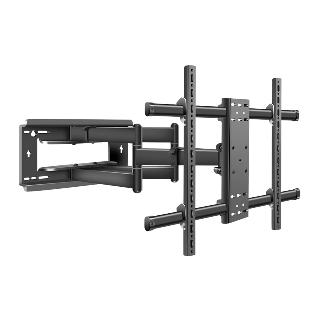 85 90 98 TV Wandhalterung Schwenkbar für 55-100 Zoll Fernseher Ultra Slim 53mm Wandabstand, Neigbar