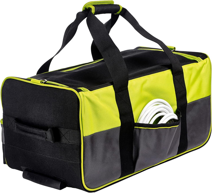 RYOBI Handwerkertasche mit Schultergurt Grösse L RSSLTB2 (integrierten Rollen,Teleskopgriff, 3 x Fro