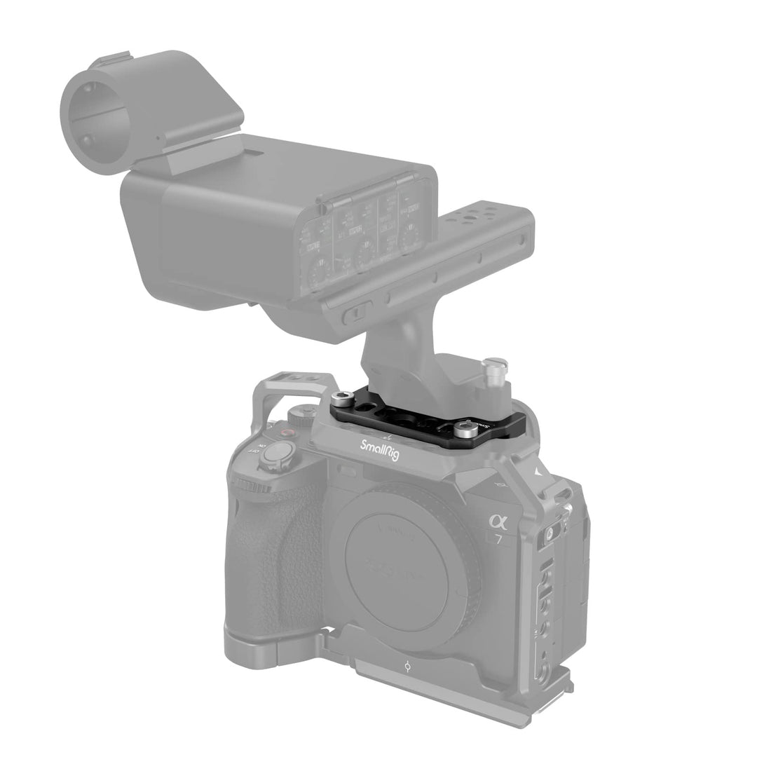 SMALLRIG Montageplatte Adapter Plate zur Befestigung FX3 / FX30 XLR-Griffs am Kamerakäfig 2999/3241