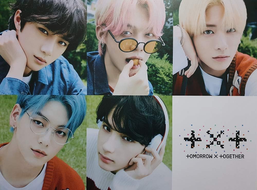 TXT Tomorrow X Together Minisode1 : Blue Hour Album (AR Version) CD+Poster+Photobook+Paper Sticker+L