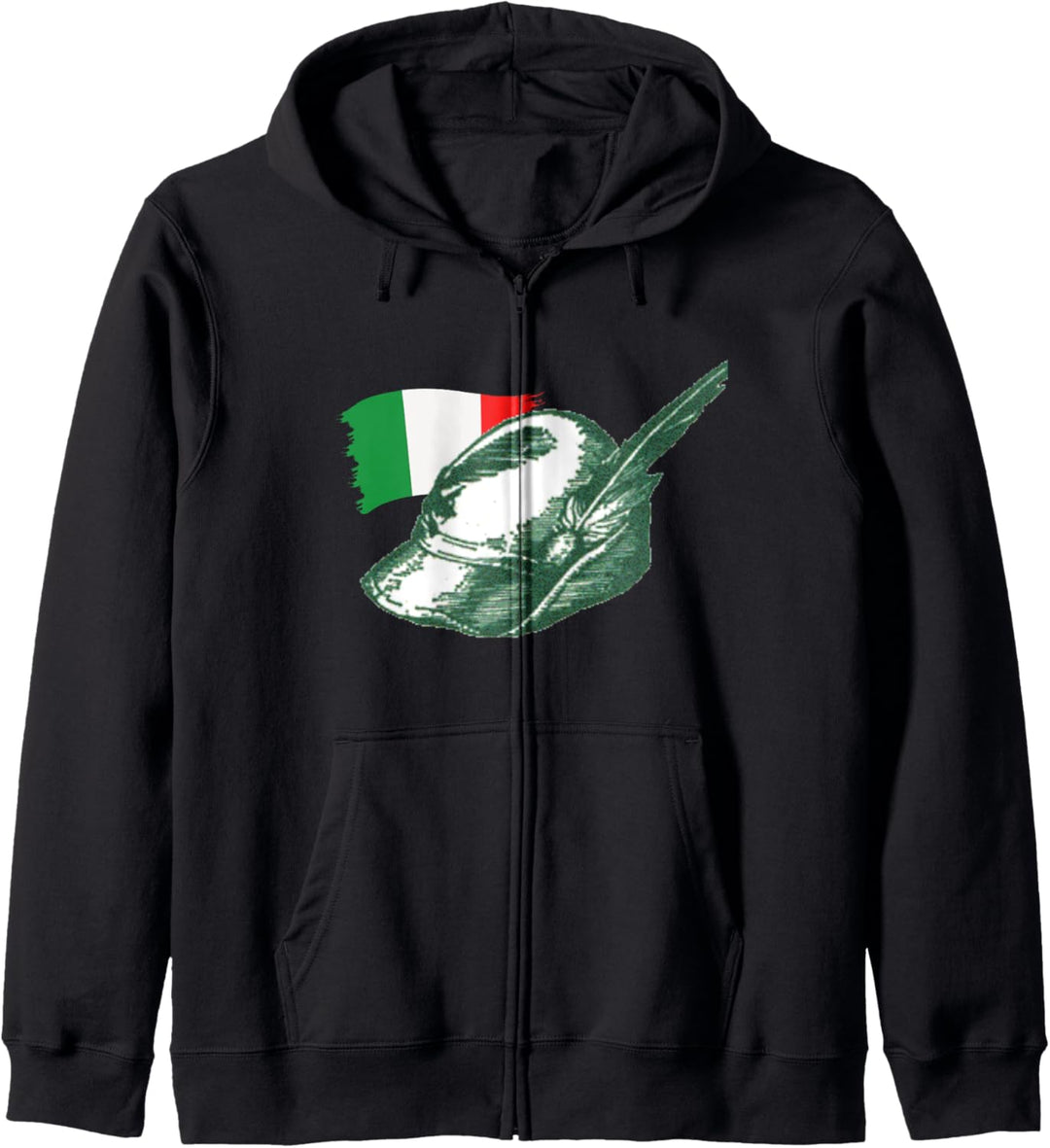 Alpine Kapuzenjacke