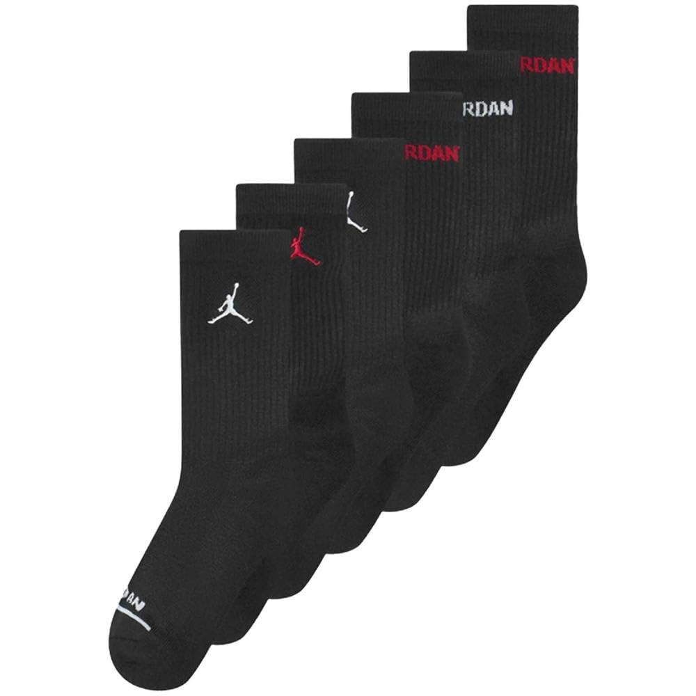 Nike Jungen Jordan Lightweight Crew Socken 7-9 Jahre Schwarz, 7-9 Jahre Schwarz