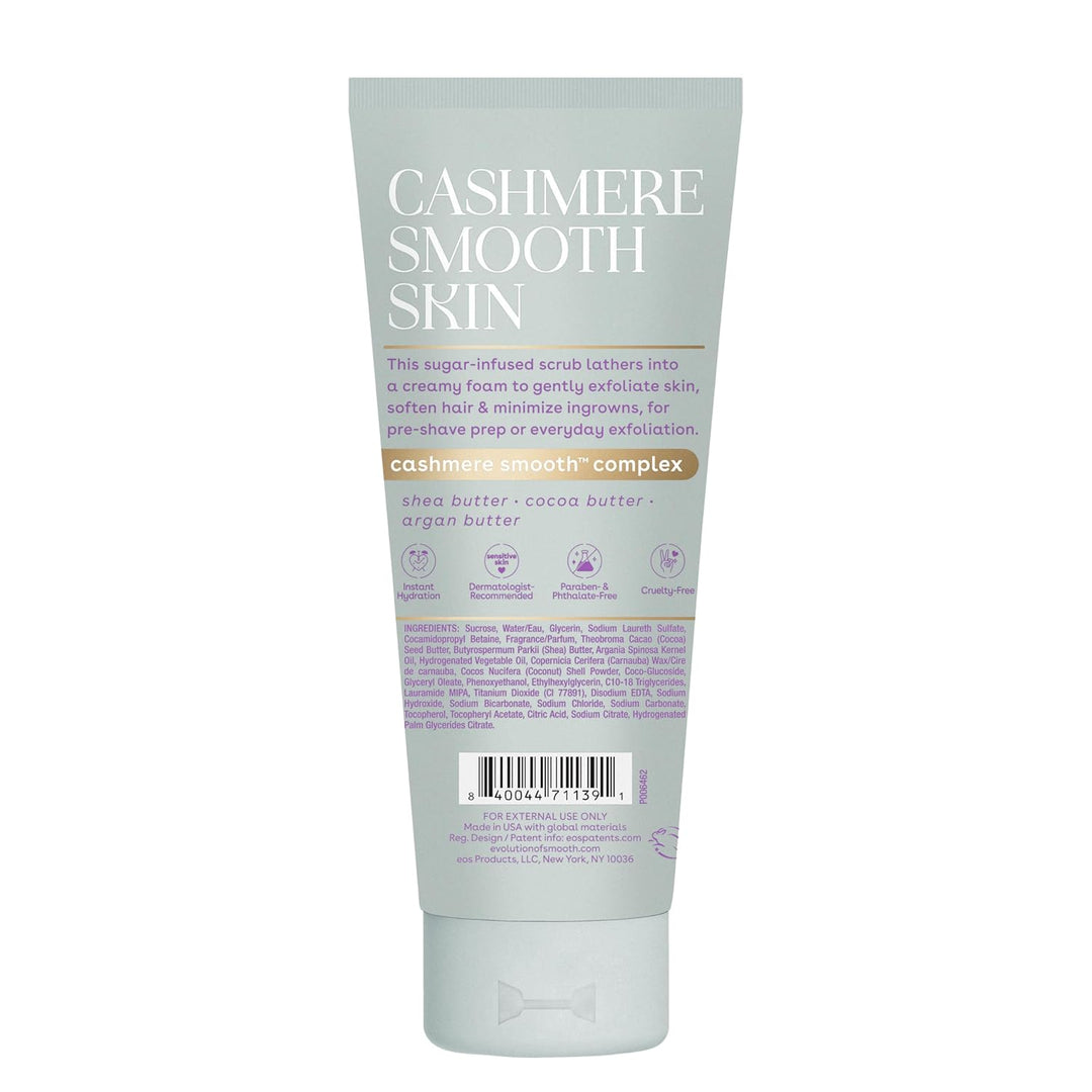 EOS Cashmere Skin Collection Vor-Rasur-Peeling - Vanille-Kaschmir Duft, Körperpeeling, 207 ml