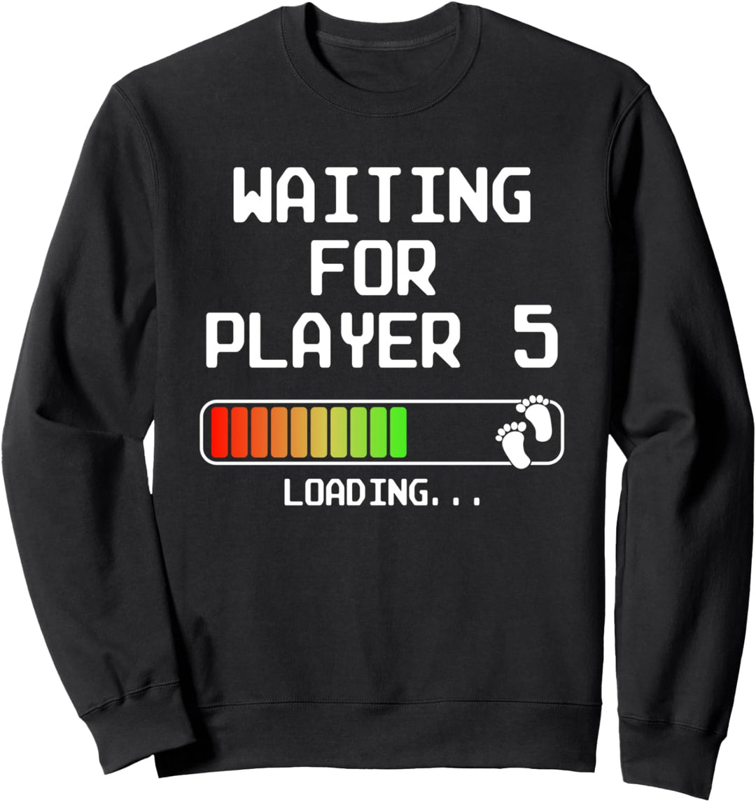 Drittes Baby Dreifacher Vater Mama Drittes Kind ankündigen Sweatshirt