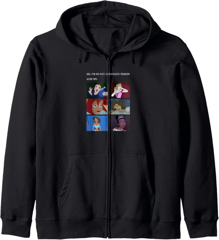 Disney Princess Not Dramatic Meme Panel Kapuzenjacke