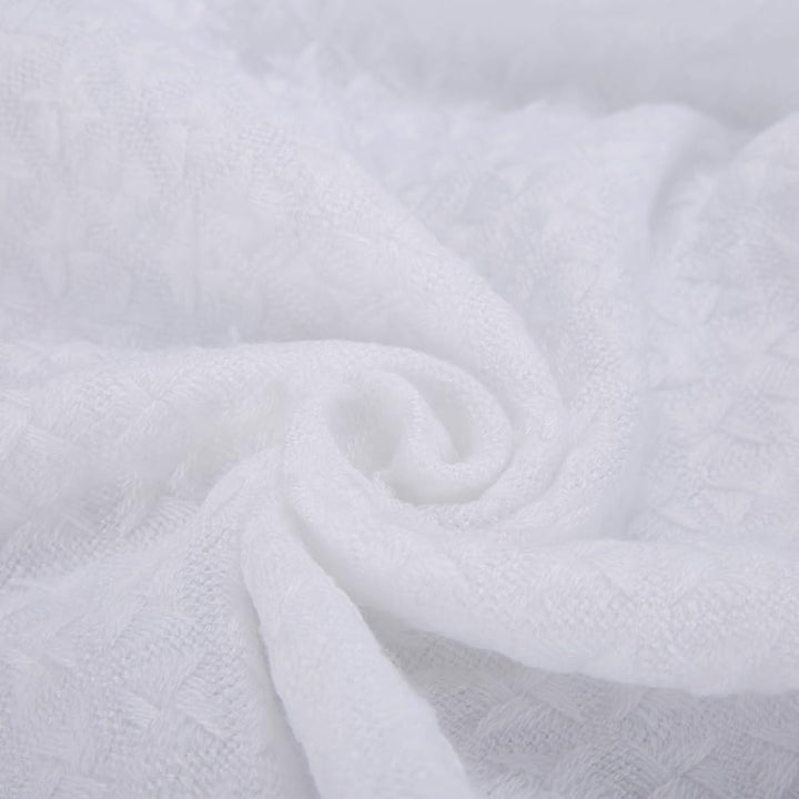 Booulfi Babydecke Weisse Taufe Kuscheldecke Kinderdecke, Neugeborenen Jungen Babydecke Mädchen Kreuz
