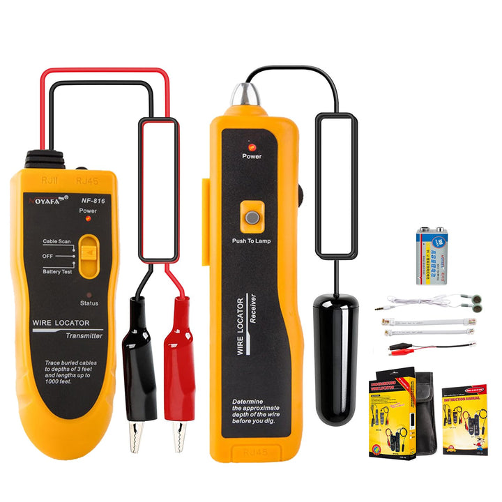 NOYAFA nf-816-c Underground Kabel Draht Locator Locate Pet Zaun, Sprinkler Control, Metall-Rohre, Dr