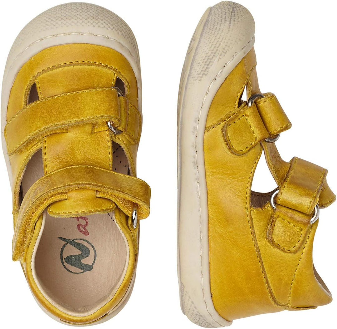 Naturino Halb geschlossene Sandalen 18 EU Gelb Giallo 0g04, 18 EU Gelb Giallo 0g04