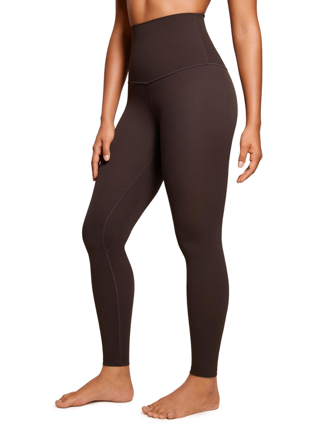 CRZ YOGA Damen Leggings 40 Heisses Fudge-brown, 71cm 40 Heißes Fudge-brown