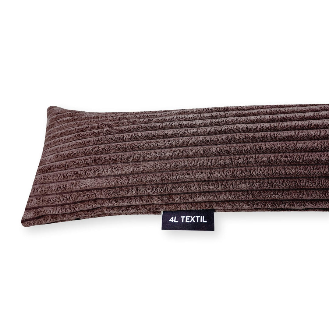 4L Textil Zugluftstopper Durchzugstopper aus Cord Windstopper für Türen und Fenster Luftzugstopper f