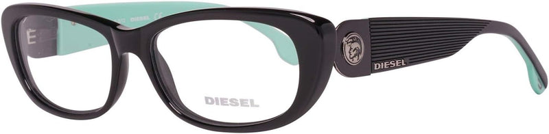 Diesel Brillengestelle DL5029 52001 Rechteckig Brillengestelle 52, Schwarz