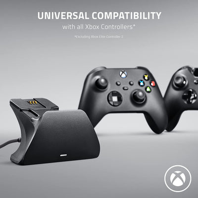 Razer Universelle Schnellladestation für Xbox mit Xbox Wireless Controller (Universelle Kompatibilit