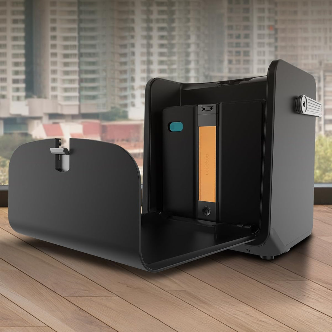Cecotec Fensterputzroboter Conga Windroid W100 Station. Akku-Station für 120 Min. Laufzeit, Automati