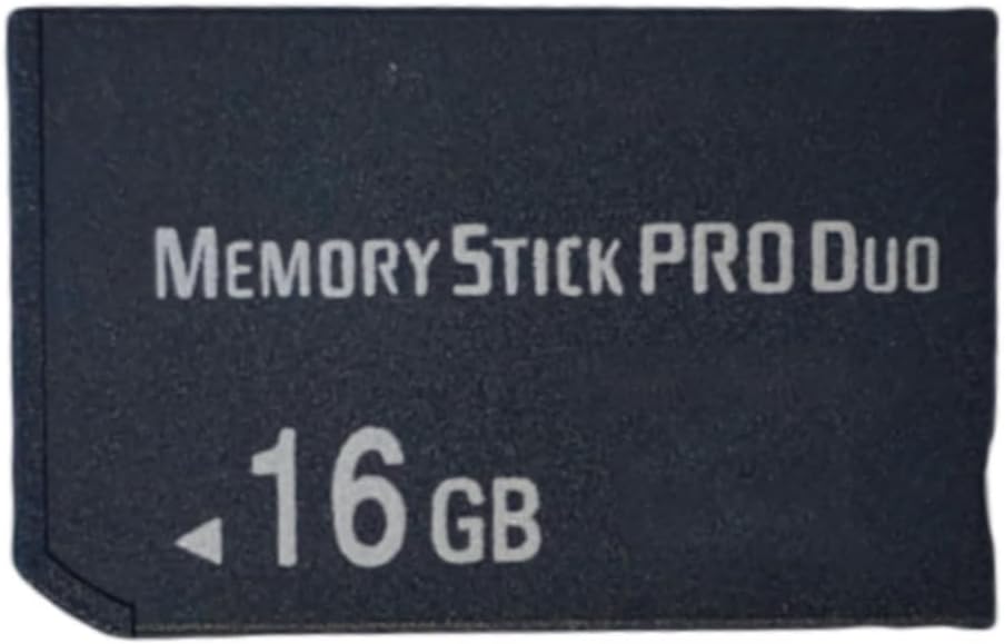 SHEAWA High Speed Memory Stick MS Pro Duo Speicherkarte für Sony PSP und Cybershot Kamera (16 GB), 1