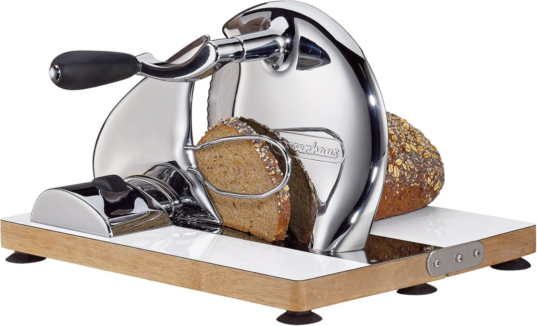 Zassenhaus manueller Allesschneider Brotschneidmaschine Handschneider Edelstahl