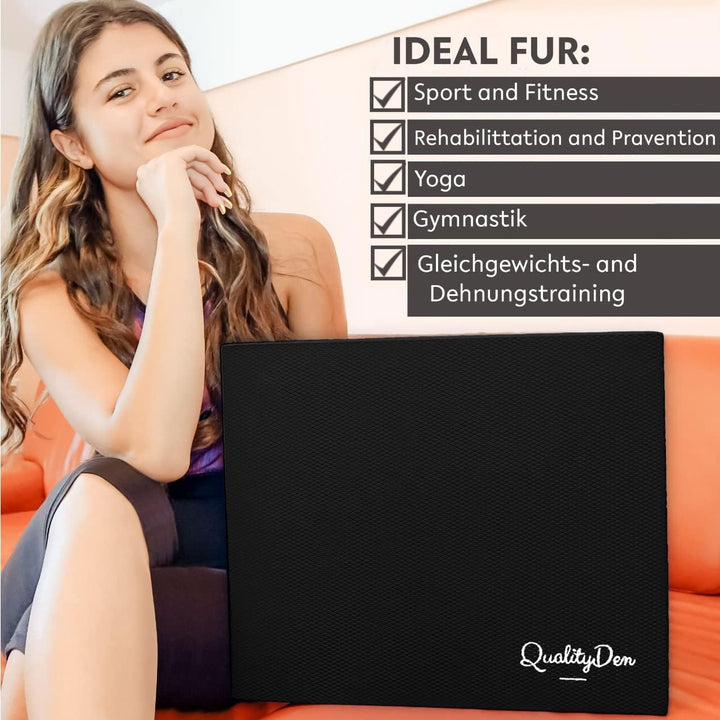 Quality Den Balance Pad, Rutschfester Weichschaum, Balancekissen für Stabilität und Koordination - H