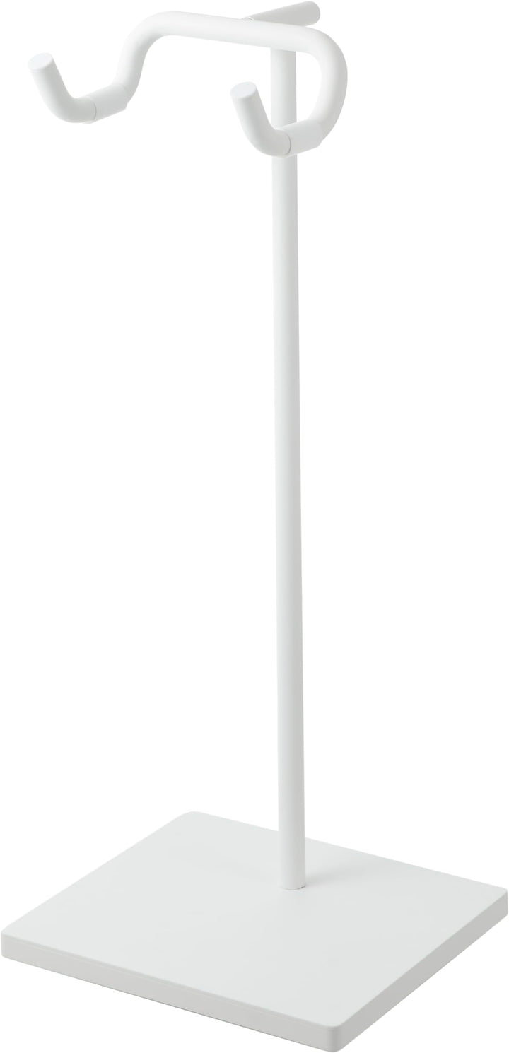 Yamazaki 1965 TOWER Bicycle Stand, white, Steel/Polypropylene/Silicone, 38 x 33 x 94 cm Weiss, Weiss