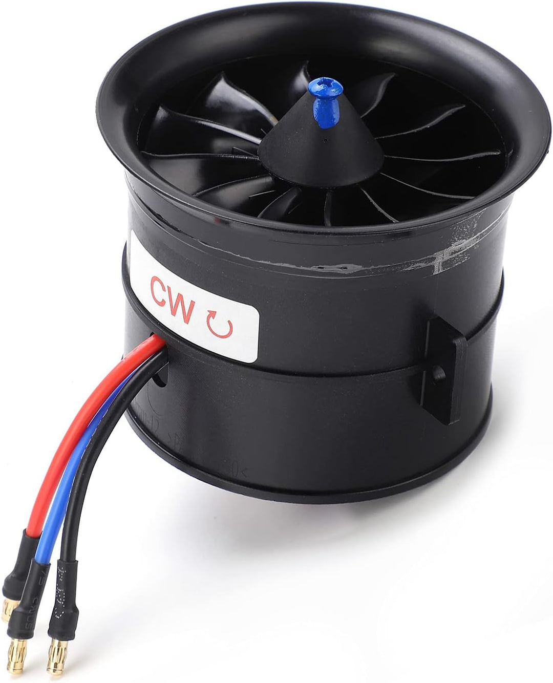 VGEBY 70mm RC Duct, EDF 70mm 12 Blätter Duct 6S 2100KV ESC Geschwindigkeitsregler Set Composite Mate