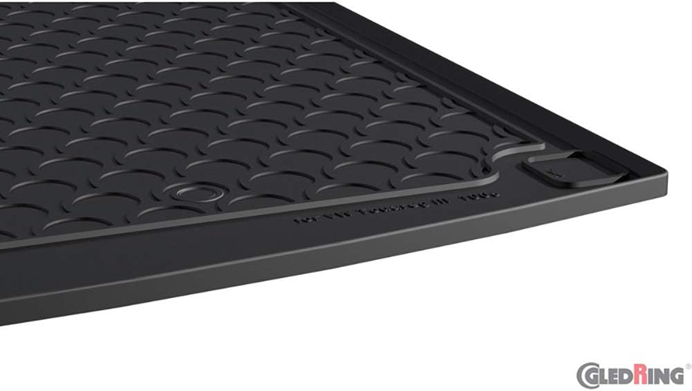 Rubbasol (Gummi) Kofferraumwanne kompatibel mit Volkswagen Touareg (CR7) 2018- Kofferraummatte, Koff