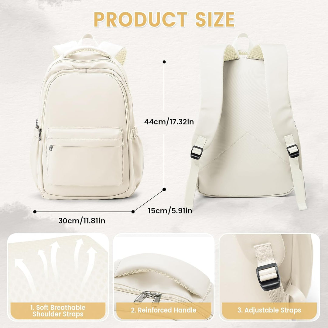 WEPLAN Schultasche Schulrucksack für Mädchen Leichte Schultaschen für Teenager Mädchen Wasserdichter