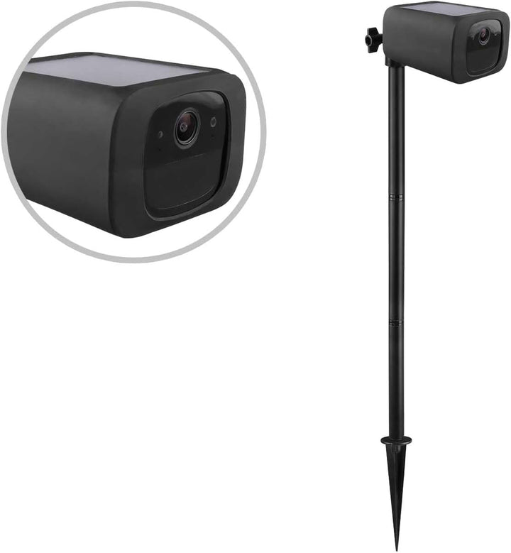 HOLACA Halterung Kompatibel mit eu-fy Security SoloCam S220 (Kamera Nicht enthalten), Silikonhülle +