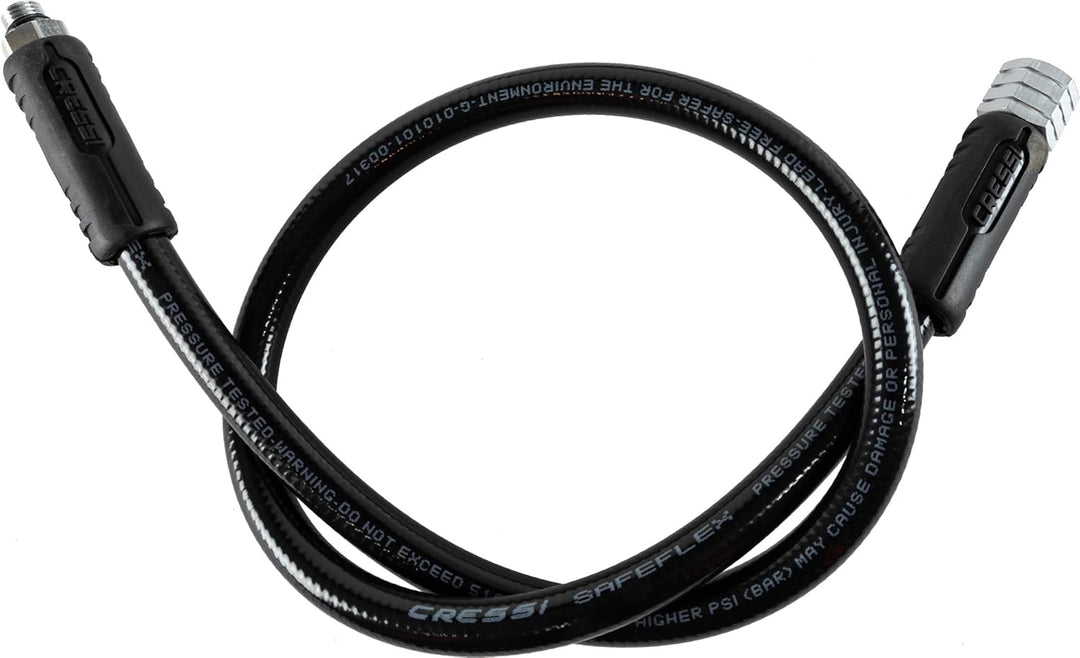 Cressi LP Hose Safeflex Only for T10 Cromo SC/Galaxy Ad.R - Schlauch BP Whip Für T10CromoSC/GalaxyAd