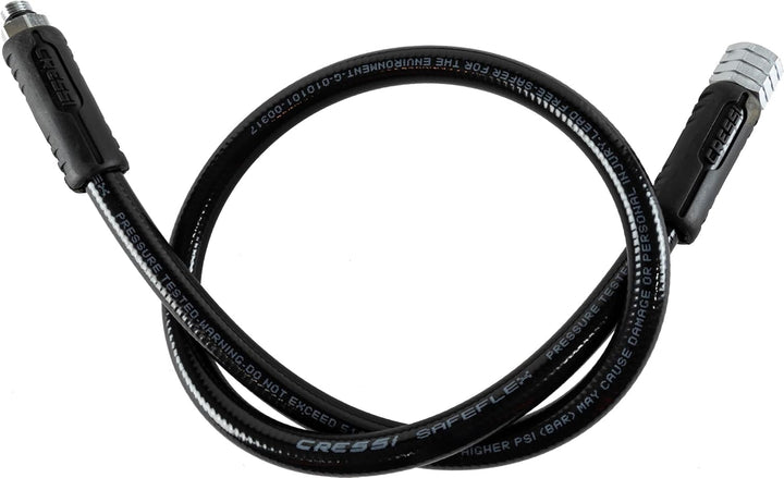 Cressi LP Hose Safeflex Only for T10 Cromo SC/Galaxy Ad.R - Schlauch BP Whip Für T10CromoSC/GalaxyAd