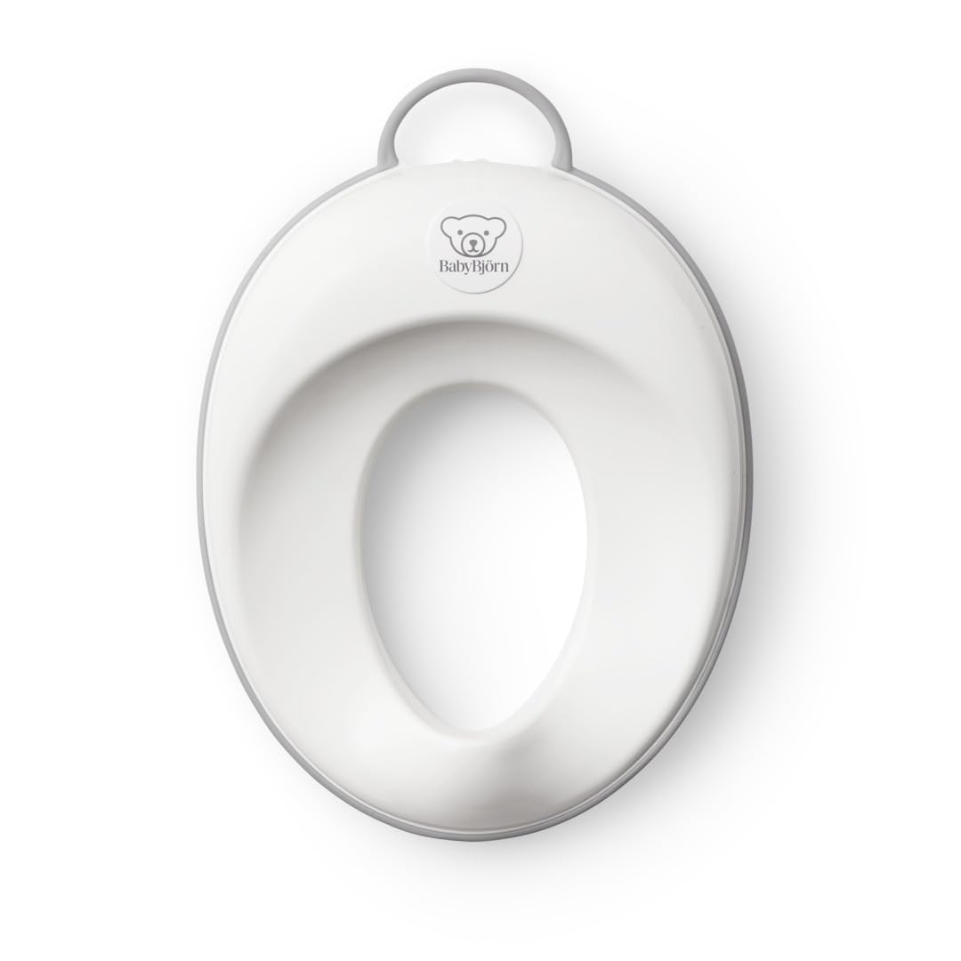 BabyBjörn Toilettensitz, Weiss/Grau, Weiss/Grau