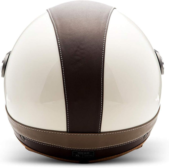 Soxon® SP-325 Urban „Creme“ · Jet-Helm · Motorrad-Helm Roller-Helm Scooter-Helm Moped Mofa-Helm Chop