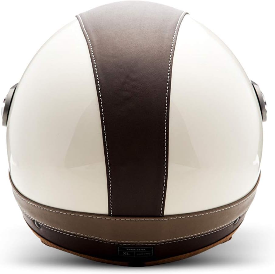 Soxon® SP-325 Urban „Creme“ · Jet-Helm · Motorrad-Helm Roller-Helm Scooter-Helm Moped Mofa-Helm Chop