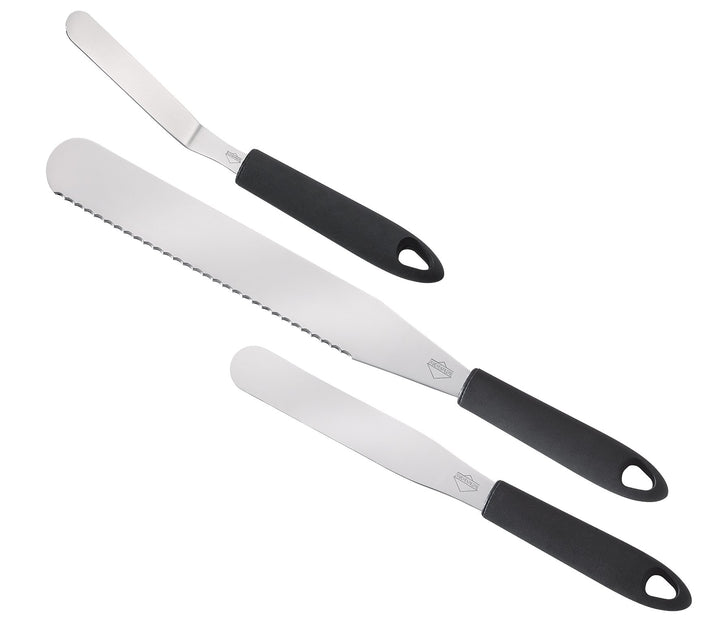 Küchenprofi 0805852803 Konditormesser-Set, 3-teilig, Edelstahl, 29cm