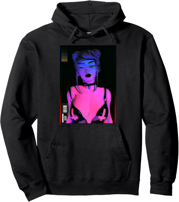 90s 80s Vaporwave Grunge | Lofi Egirl Eboy Aesthetic | Punk Pullover Hoodie