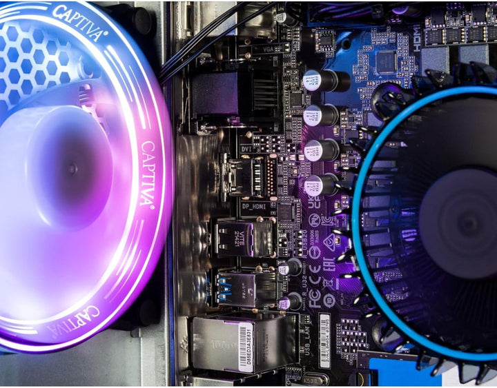 Captiva G9AG 23V1 I AMD R5 5500 I Mainboard A520M I 16GB DDR4 RAM I GeForce RTX 3050 8GB I 500GB M.2