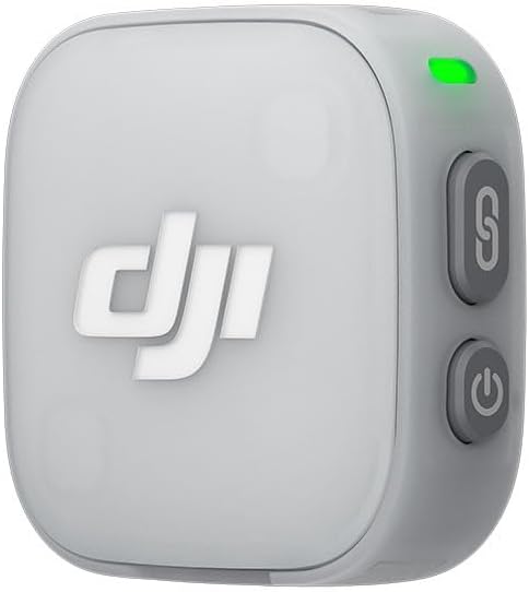DJI Mic Mini 2 Sender, kabelloses Lavalier Mikrofon, Handy-Mikrofon, Ansteckmikrofon, DJI Microphone