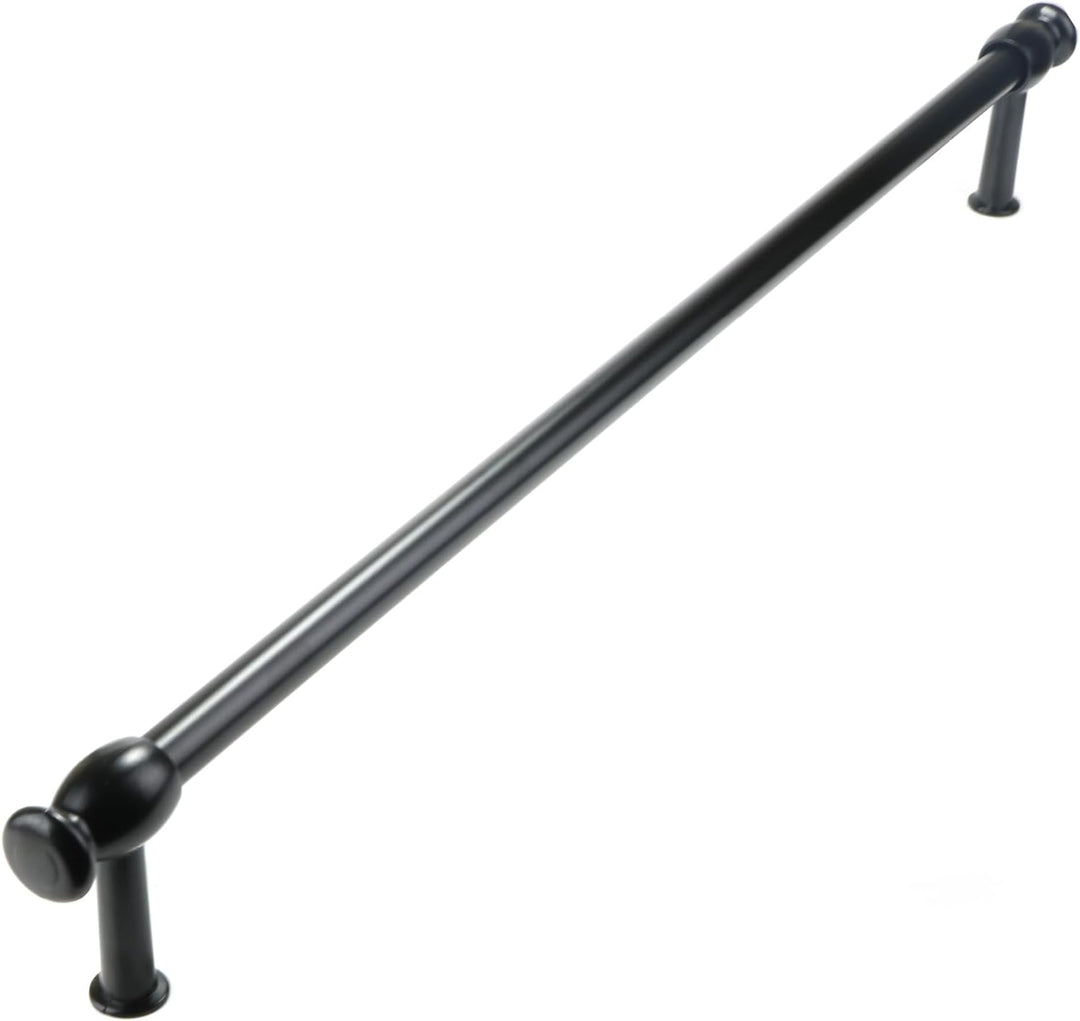 Spares2go Türgriff/Handtuchhalter für Candy Oven Herde (schwarz)