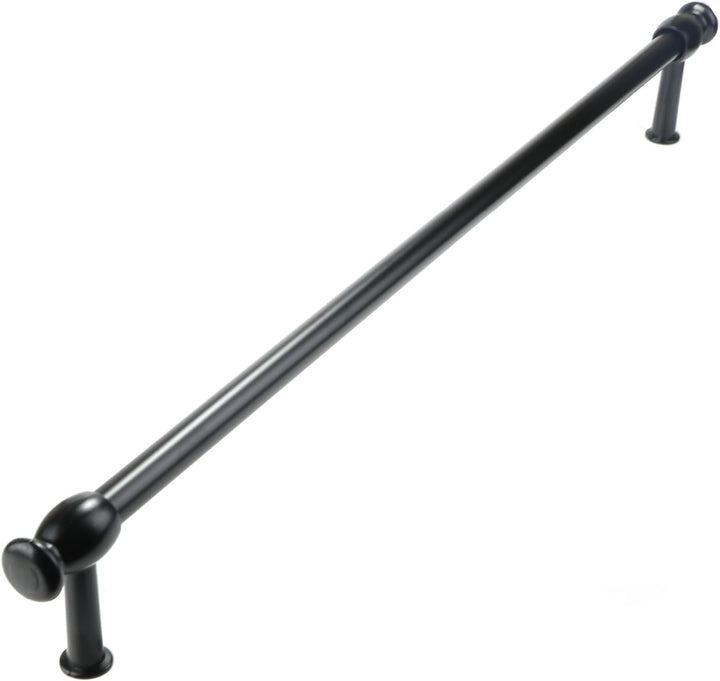 Spares2go Türgriff/Handtuchhalter für Candy Oven Herde (schwarz)