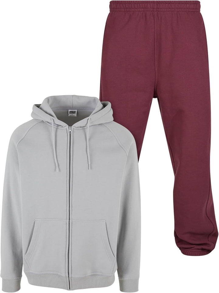 Urban Classics Herren Blank Suit, Männer Jogginganzug, erhältlich in vielen verschiedenen Farben, Gr