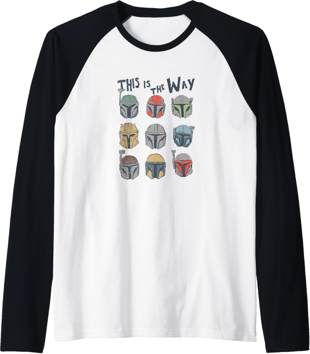 Star Wars The Way Helmets Raglan
